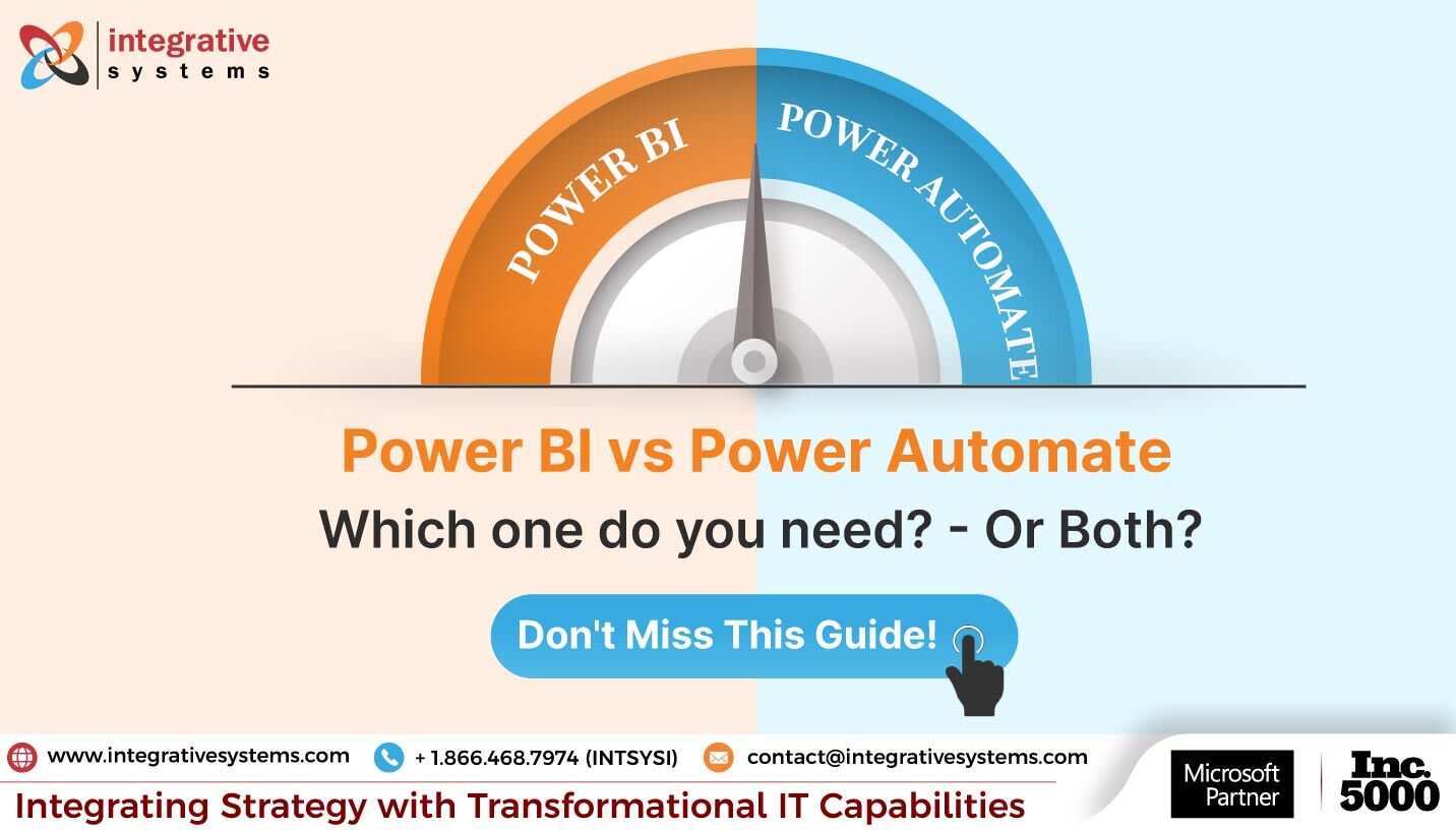 Power BI vs Power Automate