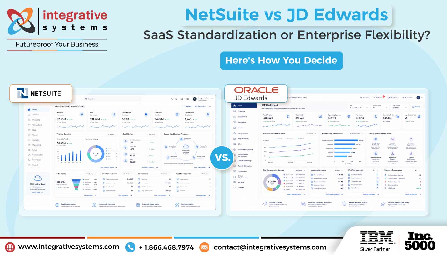 NetSuite vs JD Edwards